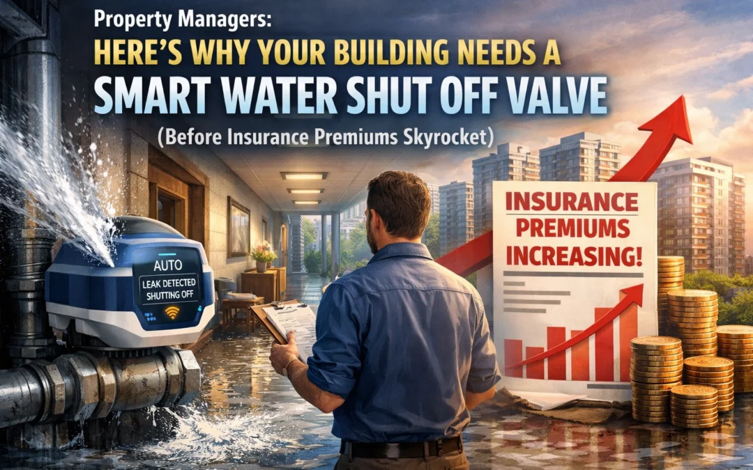 Property Managers: Here’s Why Your Building Needs a Smart Water Shut Off Valve (Before Insurance Premiums Skyrocket)