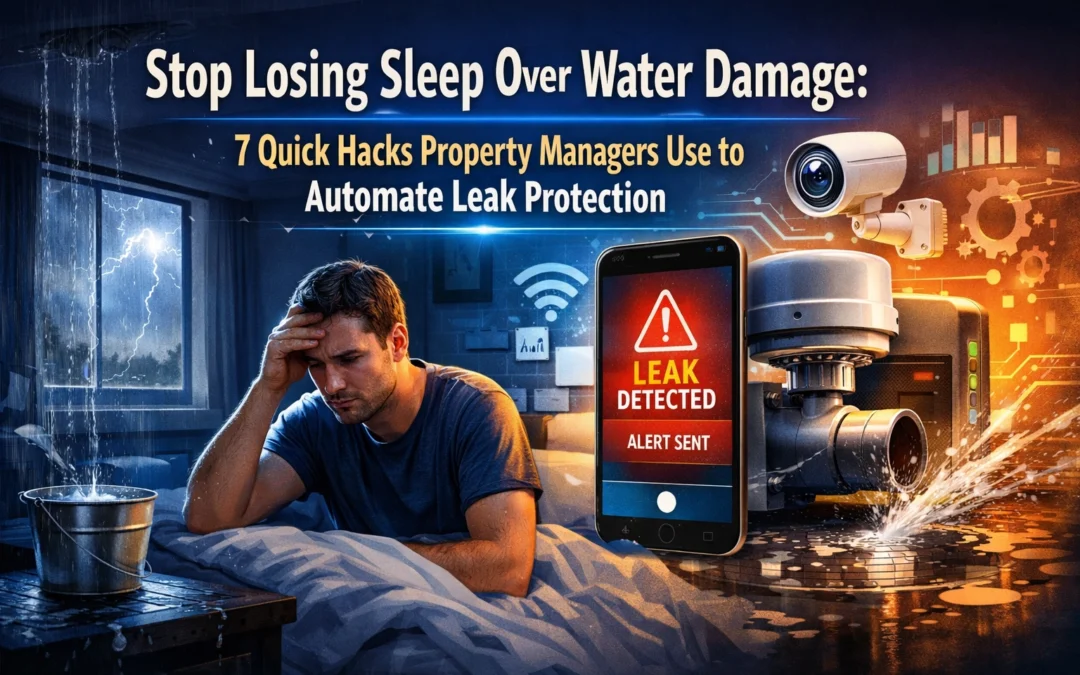 Stop Losing Sleep Over Water Damage: 7 Quick Hacks Property Managers Use to Automate Leak Protection