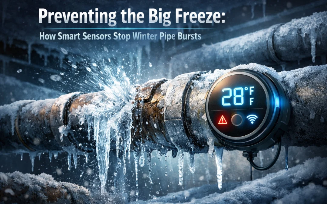 Preventing the Big Freeze: How Smart Sensors Stop Winter Pipe Bursts