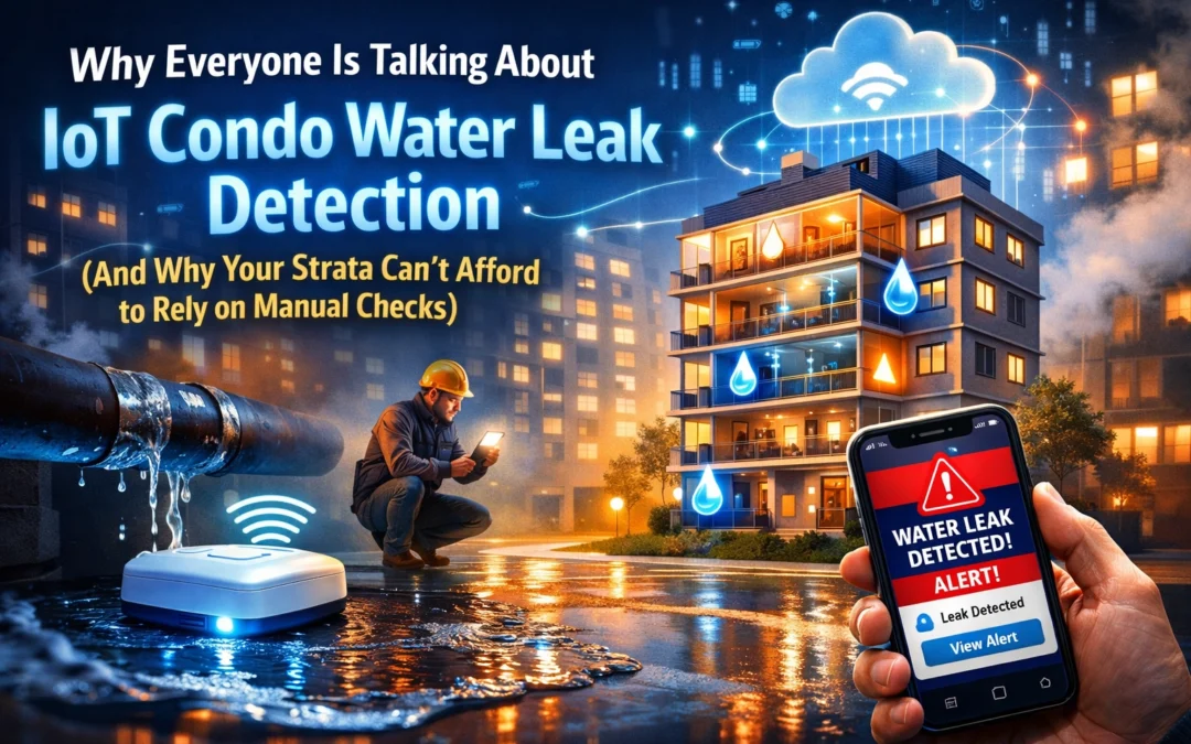 Why Everyone Is Talking About IoT Condo Water Leak Detection (And Why Your Strata Can’t Afford to Rely on Manual Checks)