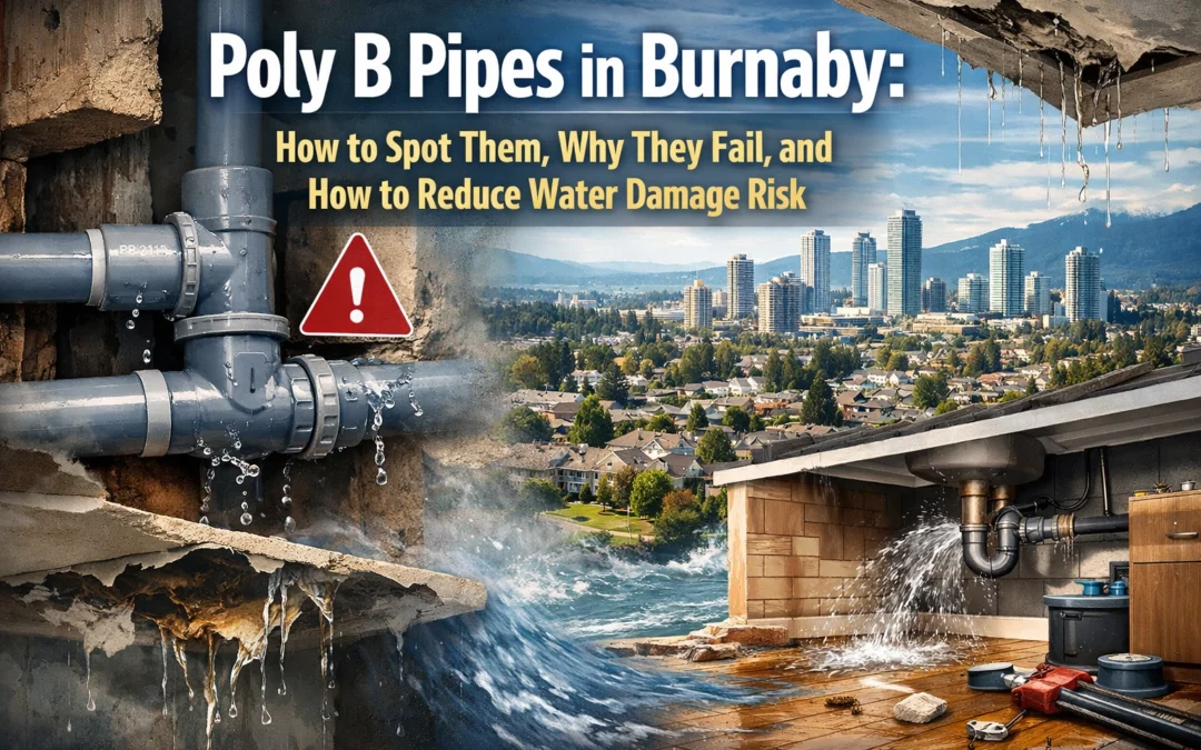 Poly B Pipes in Burnaby: How to Spot Them, Why They Fail, and How to Reduce Water Damage Risk