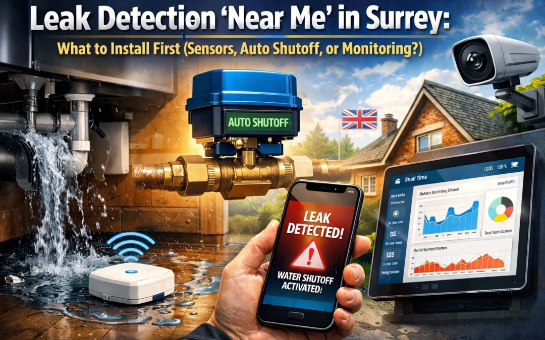 Leak Detection ‘Near Me’ in Surrey: What to Install First (Sensors, Auto Shutoff, or Monitoring?)