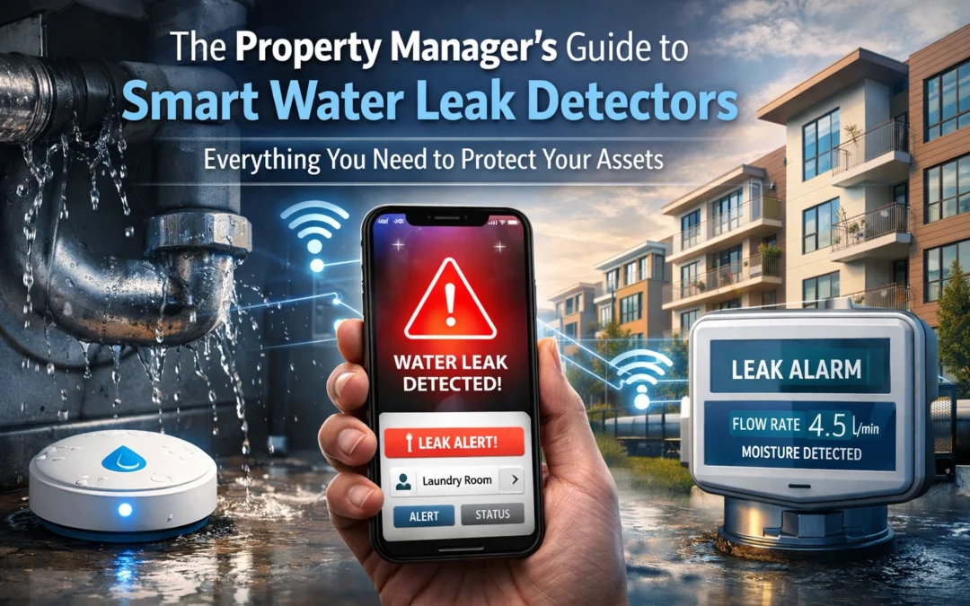 The Property Manager’s Guide to Smart Water Leak Detectors: Everything You Need to Protect Your Assets