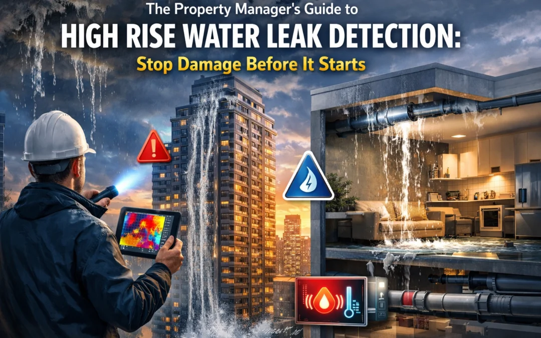The Property Manager’s Guide to High Rise Water Leak Detection: Stop Damage Before It Starts