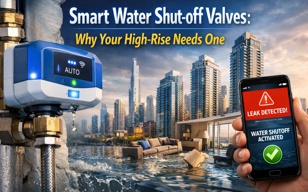Smart Water Shut-off Valves: Why Your High-Rise Needs One