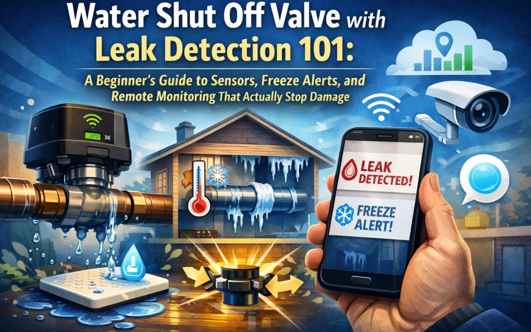 Water Shut Off Valve with Leak Detection 101: A Beginner’s Guide to Sensors, Freeze Alerts, and Remote Monitoring That Actually Stop Damage