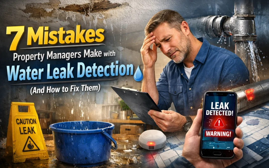 7 Mistakes Property Managers Make with Water Leak Detection (And How to Fix Them)