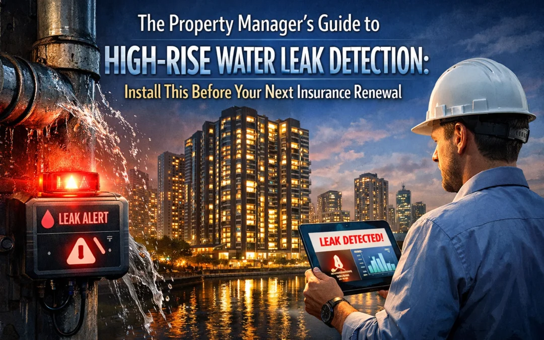 The Property Manager’s Guide to High-Rise Water Leak Detection: Install This Before Your Next Insurance Renewal
