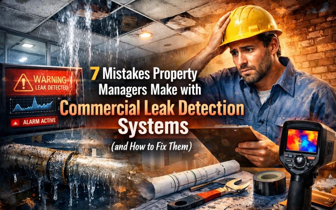7 Mistakes Property Managers Make with Commercial Leak Detection Systems (and How to Fix Them)