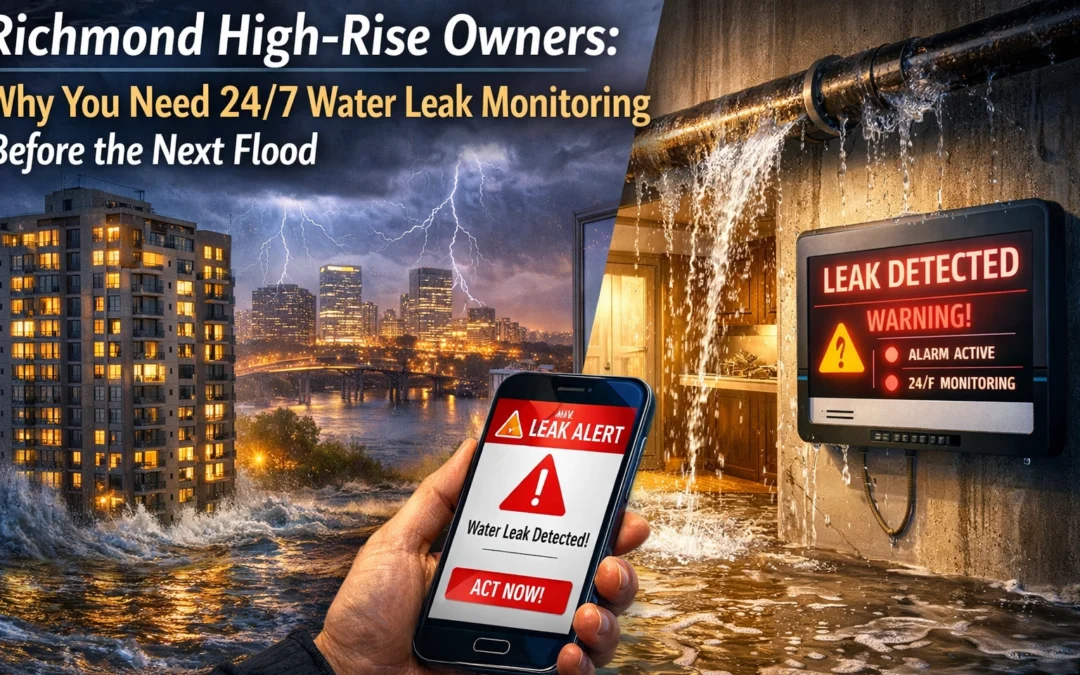 Richmond High-Rise Owners: Why You Need 24/7 Water Leak Monitoring Before the Next Flood