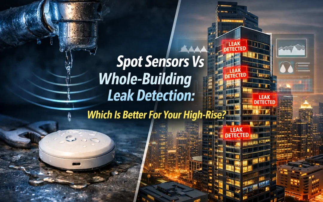 Spot Sensors Vs Whole-Building Leak Detection: Which Is Better For Your High-Rise?