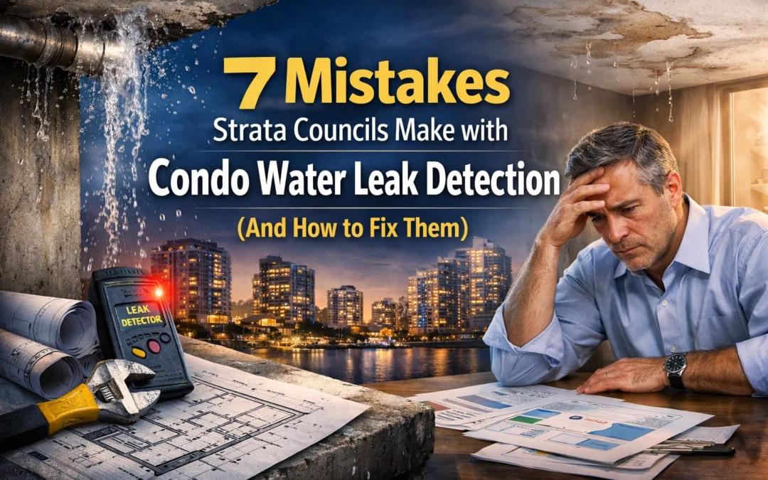 7 Mistakes Strata Councils Make with Condo Water Leak Detection (And How to Fix Them)