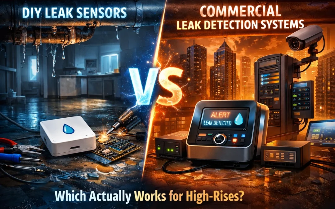 DIY Leak Sensors Vs Commercial Leak Detection Systems: Which Actually Works for High-Rises?