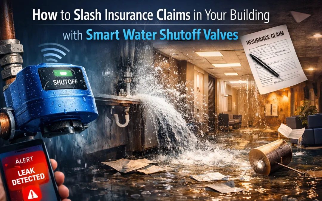 How to Slash Insurance Claims in Your Building with Smart Water Shutoff Valves