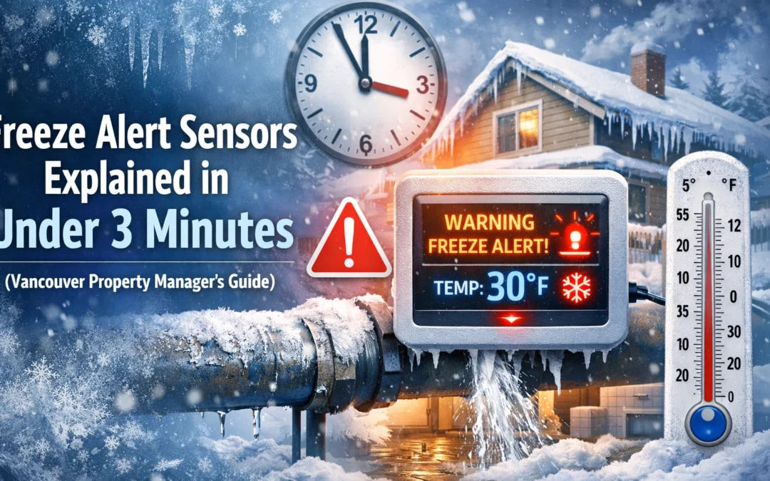 Freeze Alert Sensors Explained in Under 3 Minutes (Vancouver Property Manager's Guide)