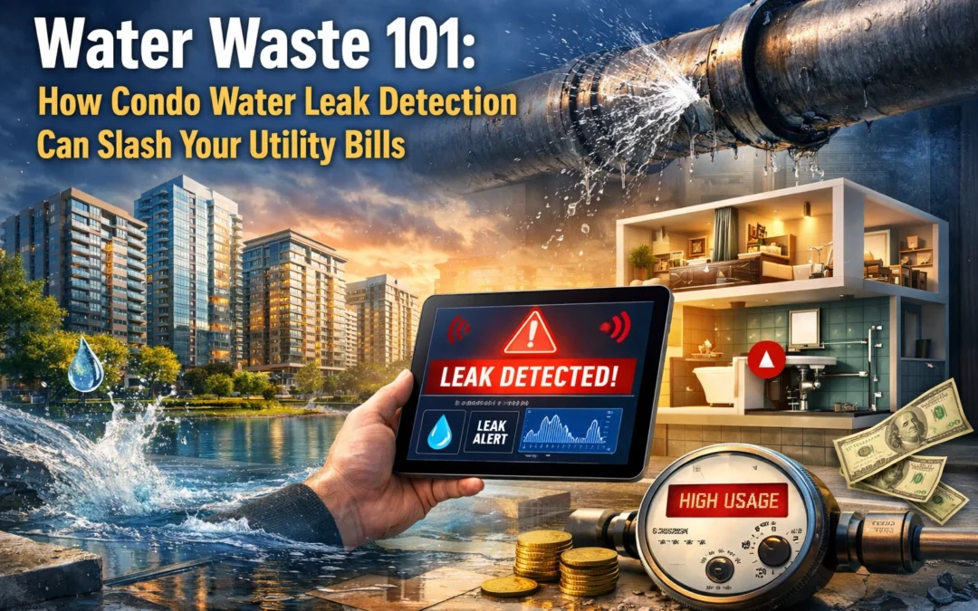 Water Waste 101: How Condo Water Leak Detection Can Slash Your Utility Bills