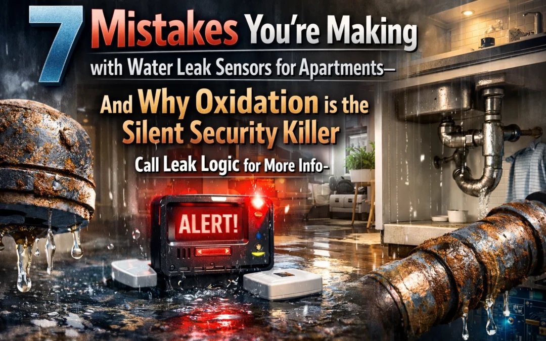 7 Mistakes You’re Making with Water Leak Sensors for Apartments: And Why Oxidation is the Silent Security Killer: Call Leak Logic for More Info