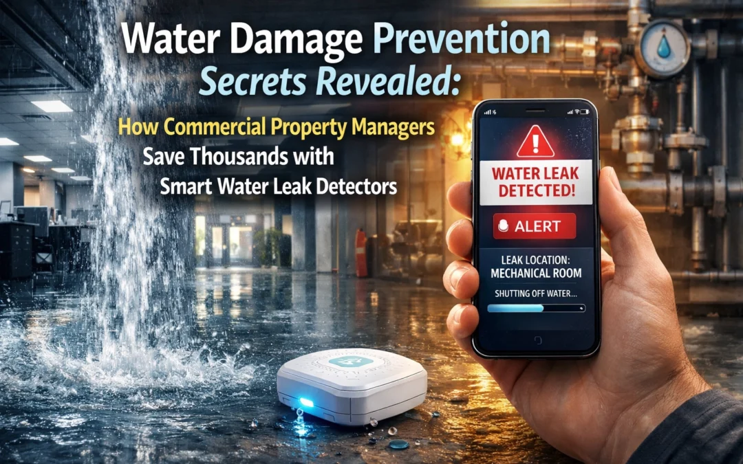 Water Damage Prevention Secrets Revealed: How Commercial Property Managers Save Thousands with Smart Water Leak Detectors