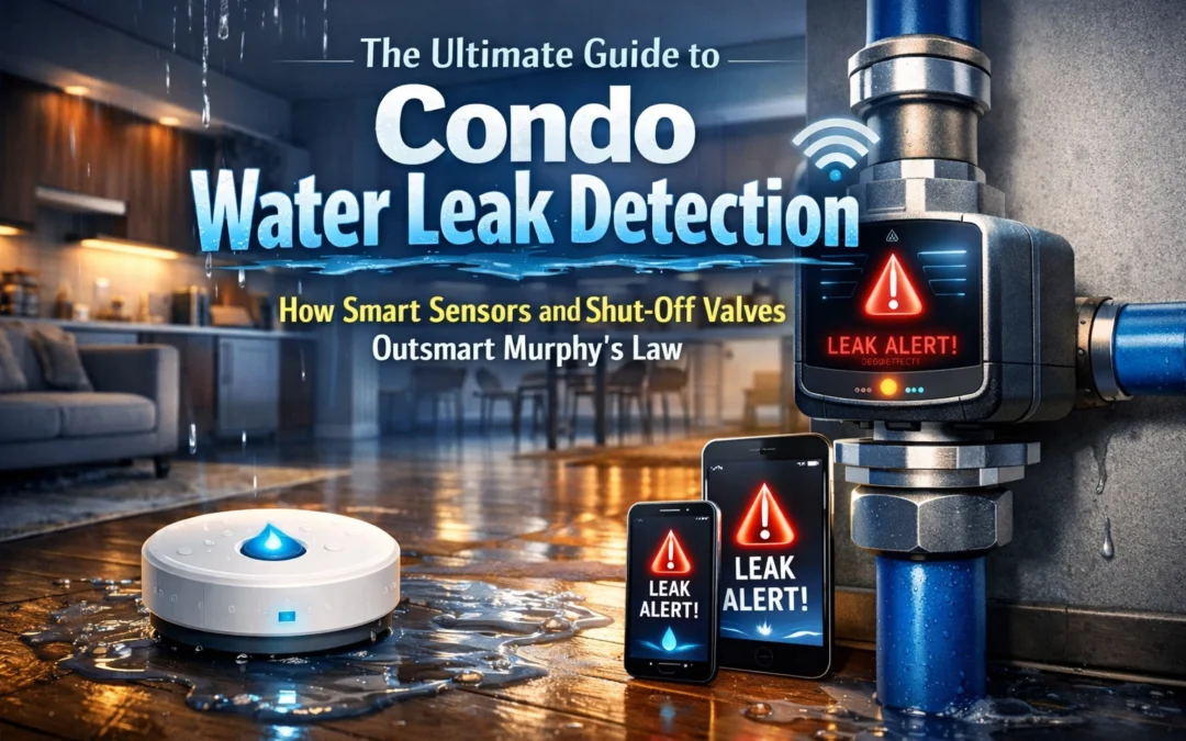 The Ultimate Guide to Condo Water Leak Detection: How Smart Sensors and Shut-Off Valves Outsmart Murphy’s Law
