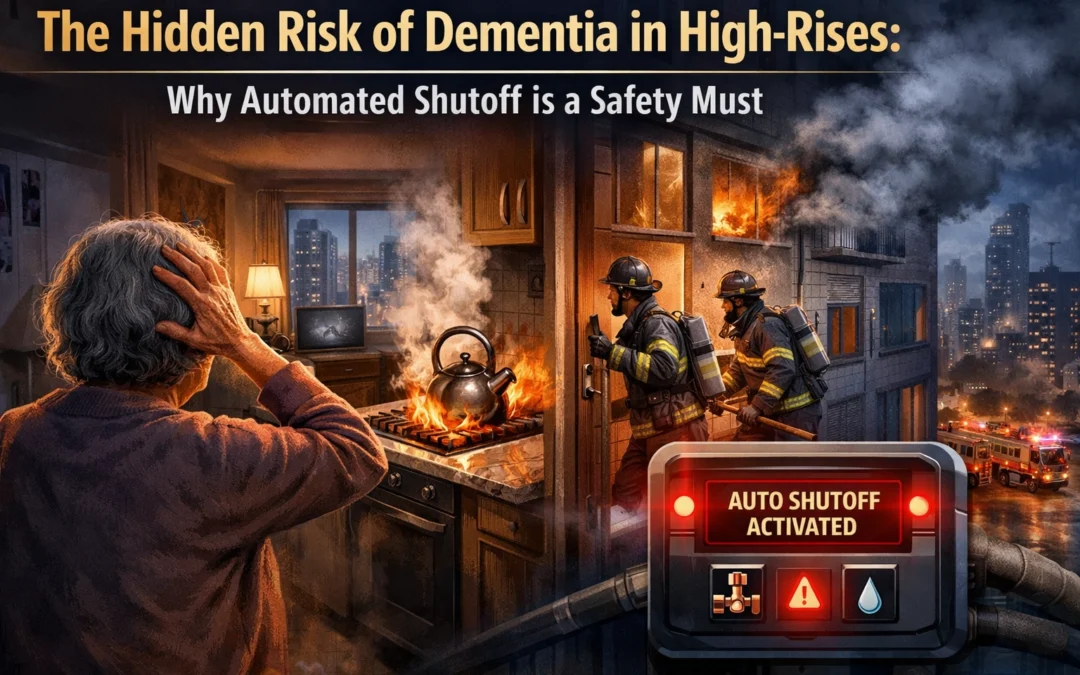 The Hidden Risk of Dementia in High-Rises: Why Automated Shutoff is a Safety Must