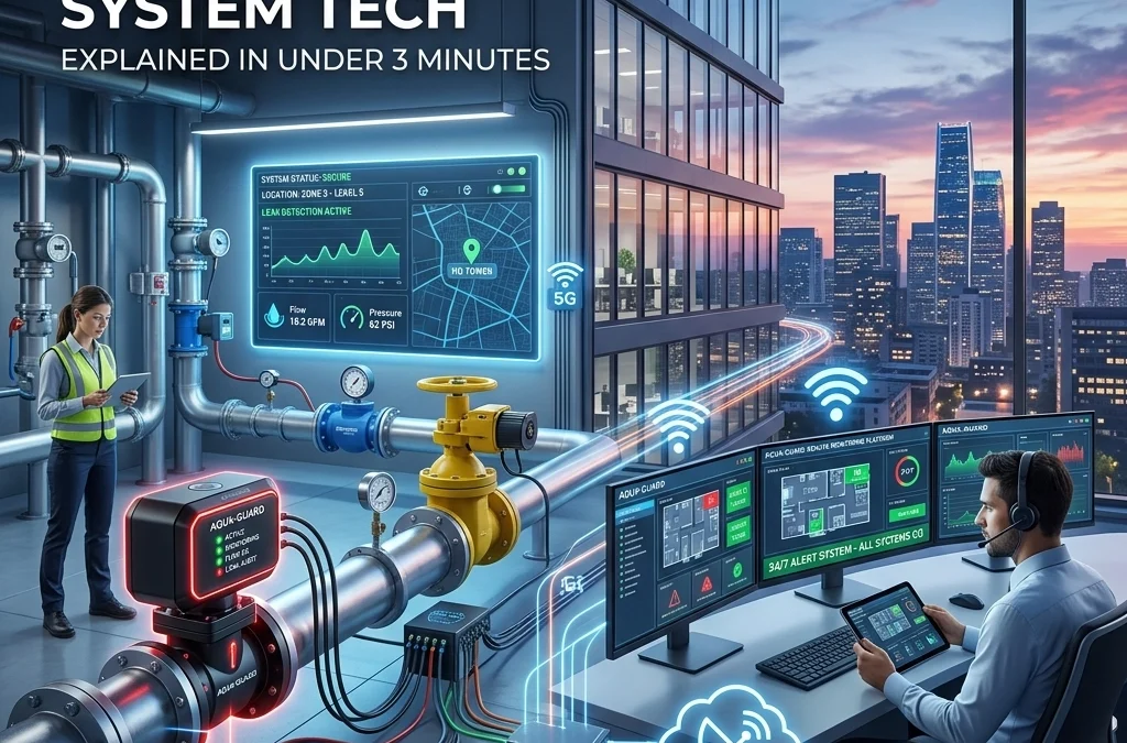 Commercial Leak Detection System Tech Explained in Under 3 Minutes: From Smart Valves to 24/7 Remote Monitoring