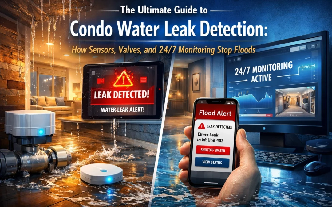 The Ultimate Guide to Condo Water Leak Detection: How Sensors, Valves, and 24/7 Monitoring Stop Floods