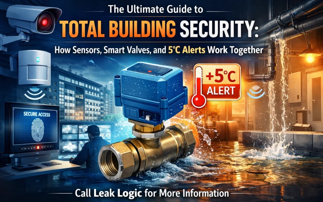 The Ultimate Guide to Total Building Security: How Sensors, Smart Valves, and 5°C Alerts Work Together : Call Leak Logic for More Information