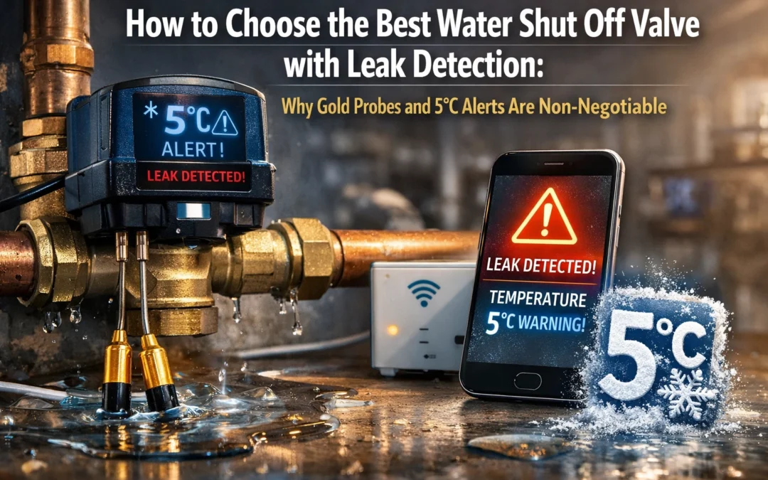 How to Choose the Best Water Shut Off Valve with Leak Detection: Why Gold Probes and 5°C Alerts Are Non-Negotiable