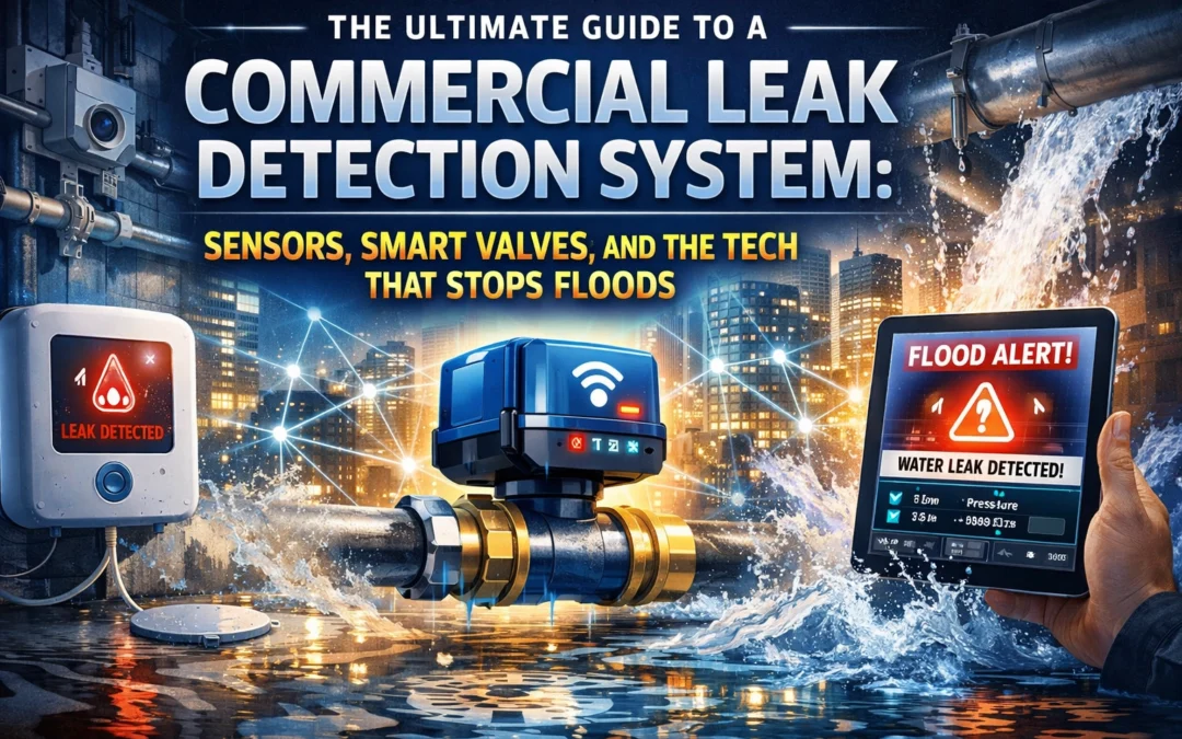 The Ultimate Guide to a Commercial Leak Detection System: Sensors, Smart Valves, and the Tech That Stops Floods