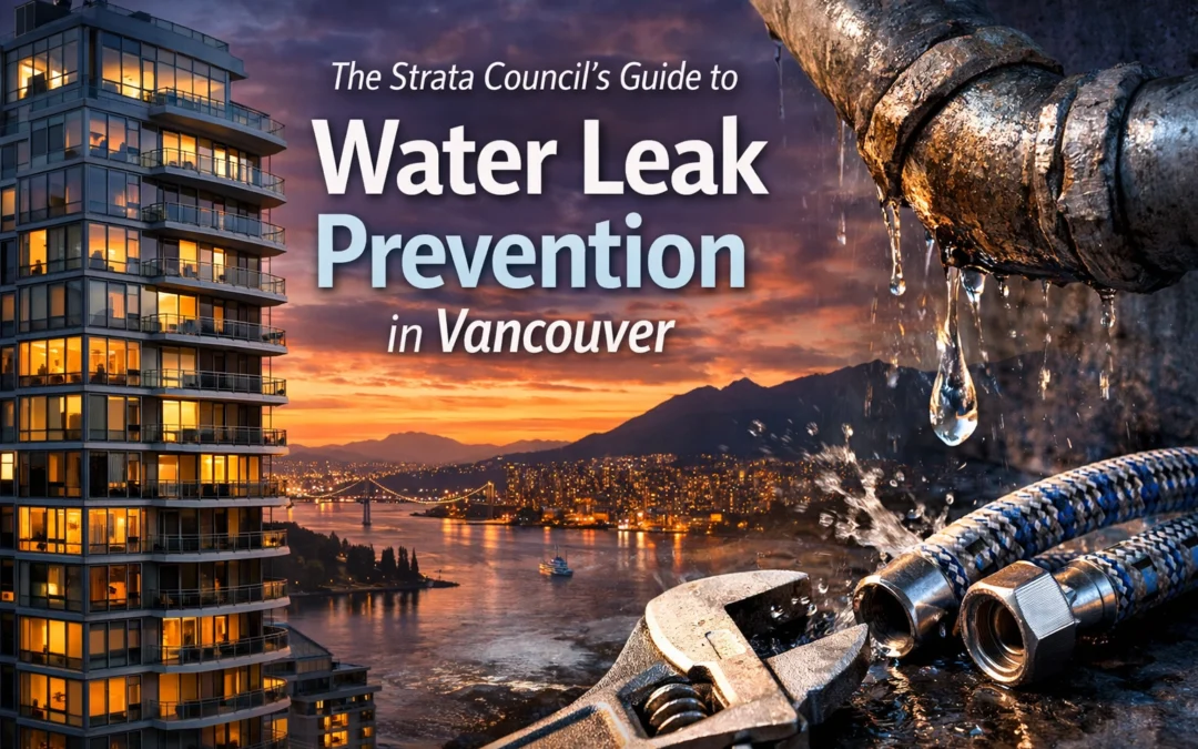 The Strata Council’s Guide to Water Leak Prevention in Vancouver