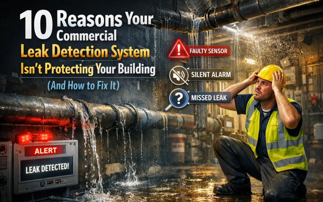 10 Reasons Your Commercial Leak Detection System Isn’t Protecting Your Building (And How to Fix It)