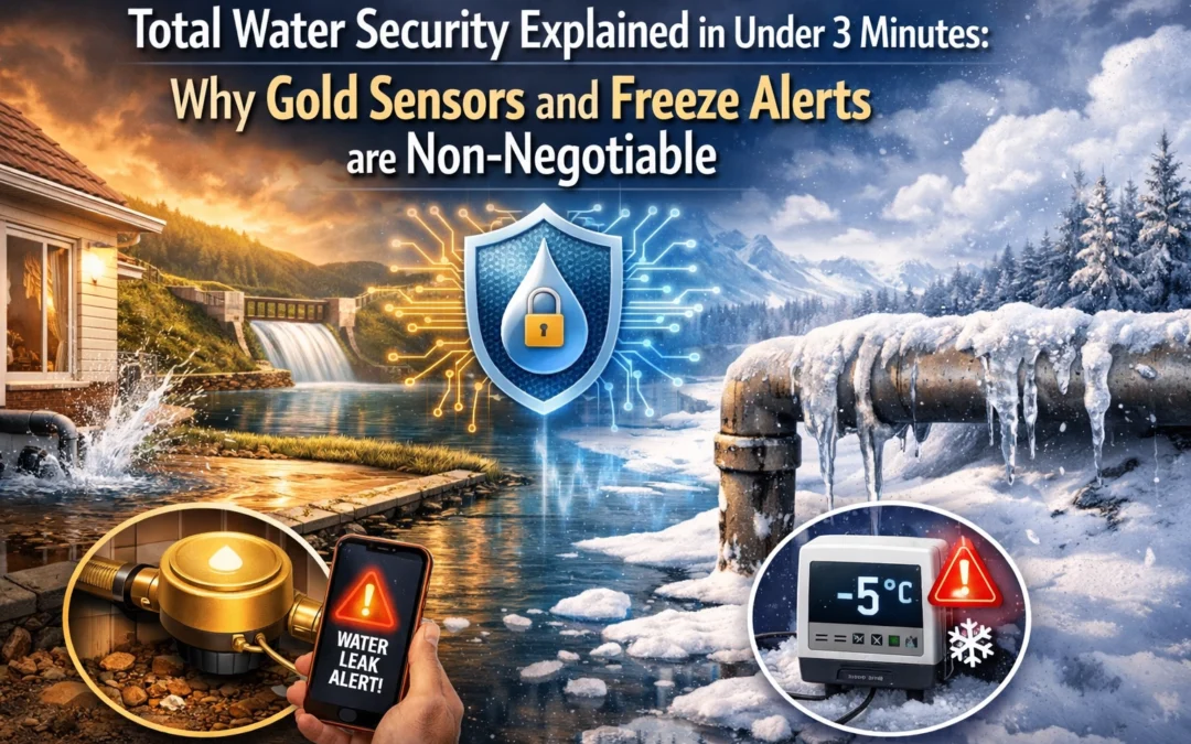 Total Water Security Explained in Under 3 Minutes: Why Gold Sensors and Freeze Alerts are Non-Negotiable