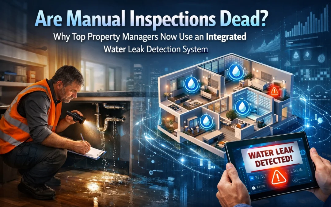 Are Manual Inspections Dead? Why Top Property Managers Now Use an Integrated Water Leak Detection System