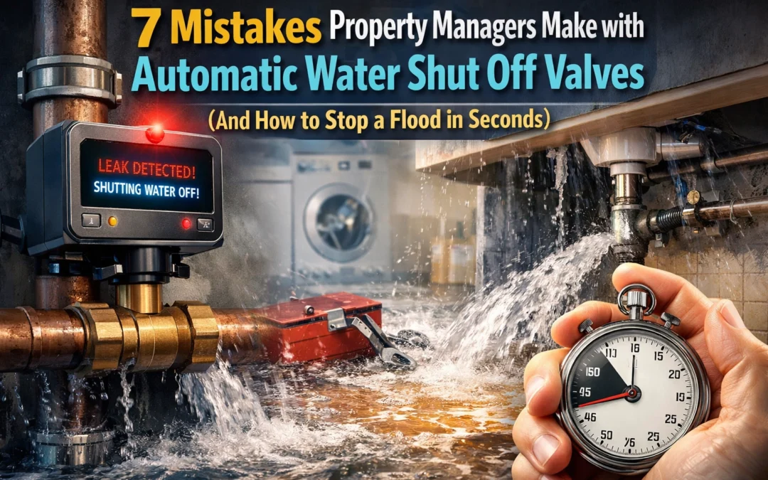7 Mistakes Property Managers Make with Automatic Water Shut Off Valves (And How to Stop a Flood in Seconds)