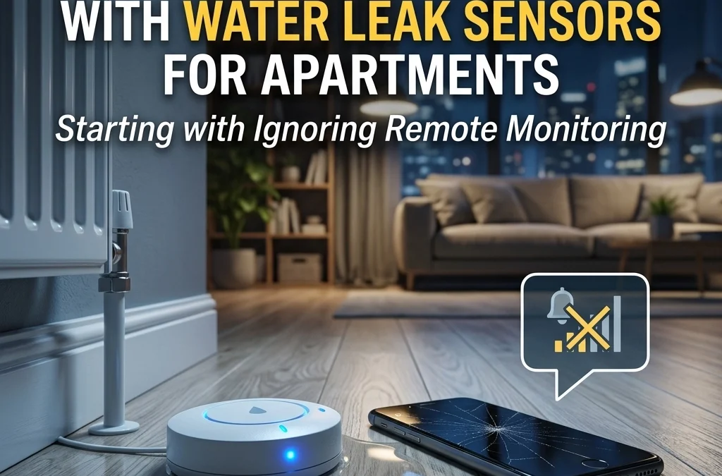 7 Mistakes You’re Making with Water Leak Sensors for Apartments: Starting with Ignoring Remote Monitoring