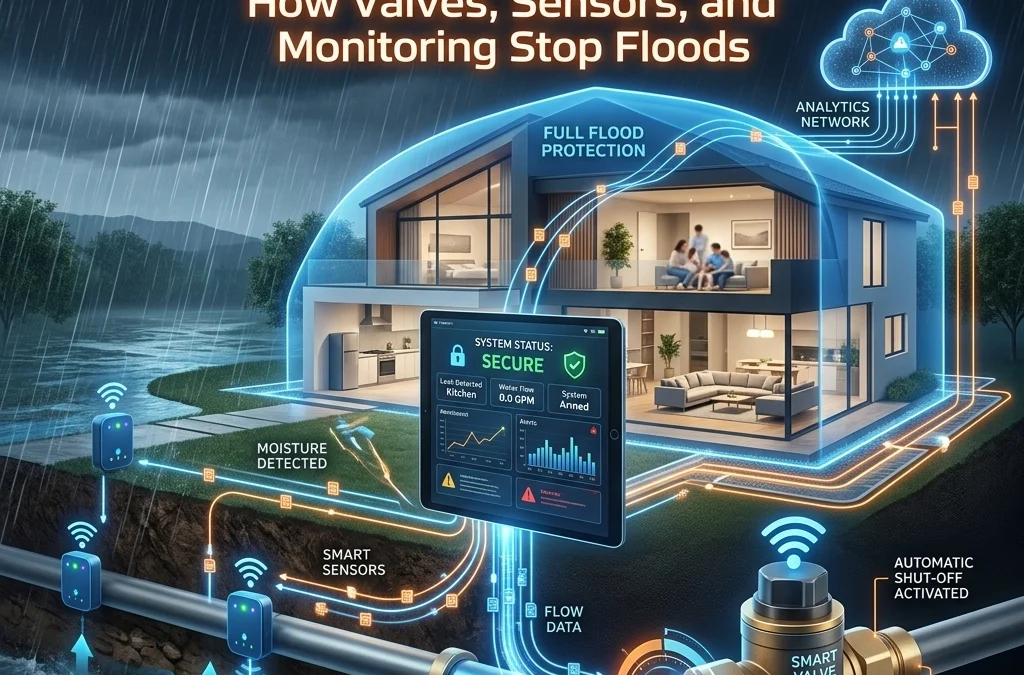 Total Water Security Explained in Under 3 Minutes: How Valves, Sensors, and Monitoring Stop Floods