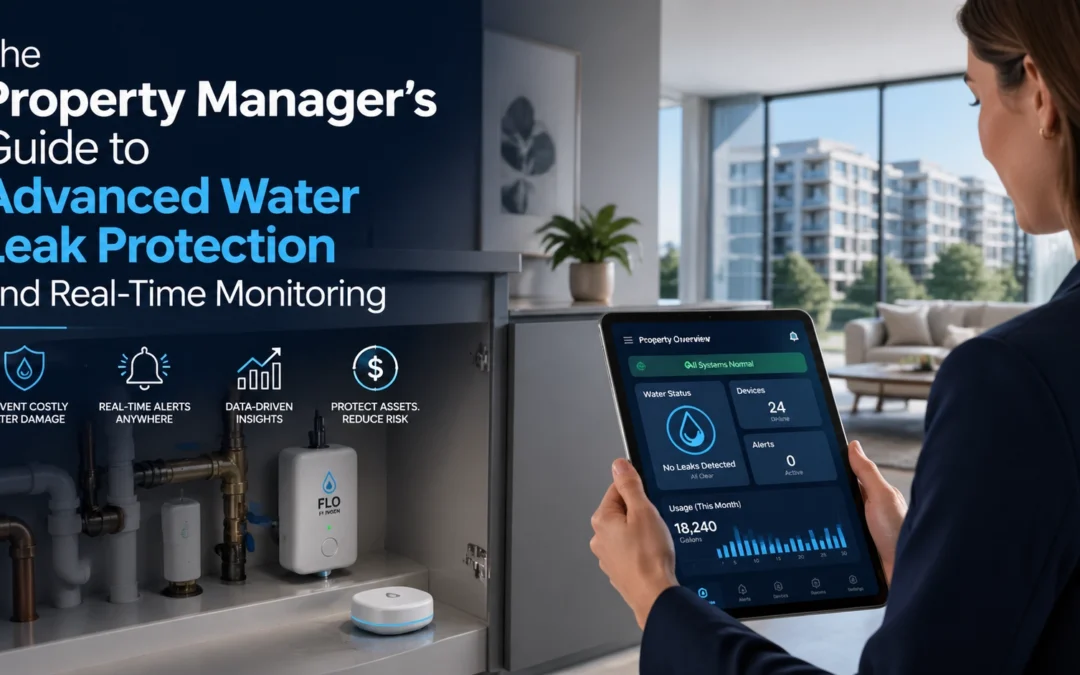 The Property Manager’s Guide to Advanced Water Leak Protection and Real-Time Monitoring