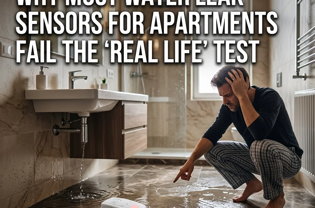 Total Water Security Explained: Why Most Water Leak Sensors for Apartments Fail the “Real Life” Test