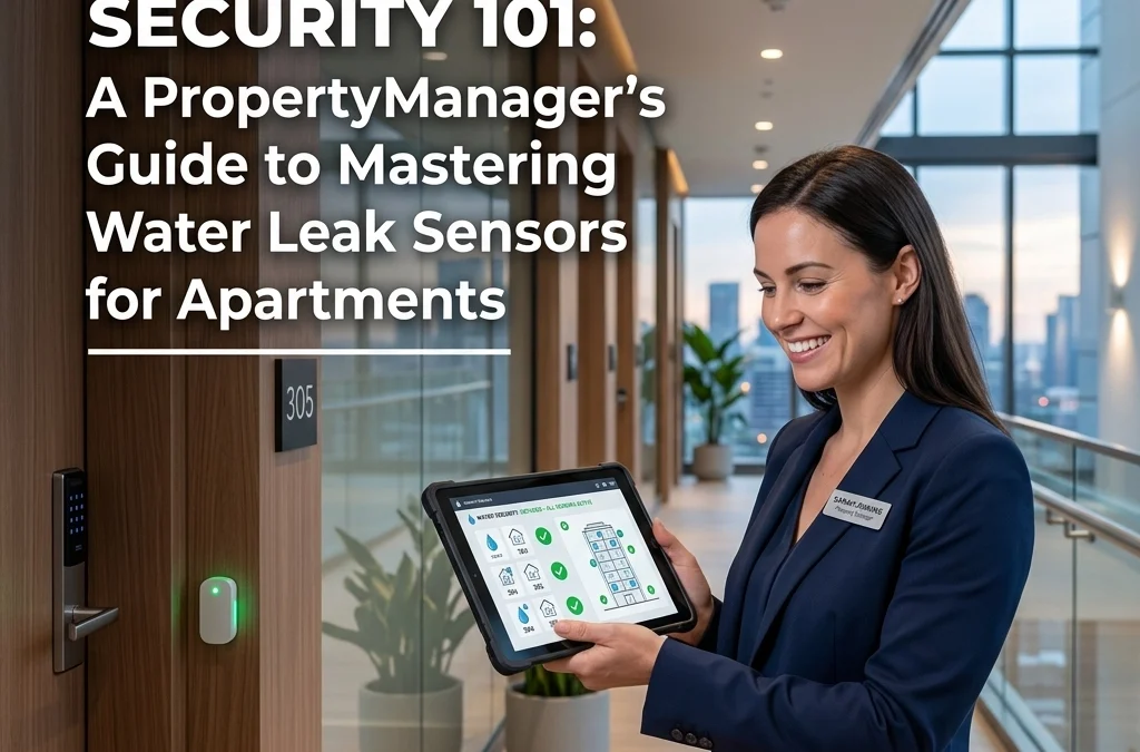 Total Water Security 101: A Property Manager’s Guide to Mastering Water Leak Sensors for Apartments