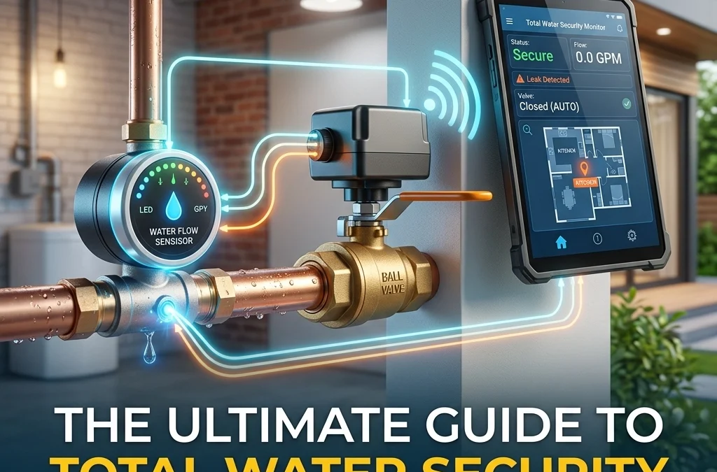 The Ultimate Guide to Total Water Security: How Sensors, Valves, and Remote Monitoring Work Together