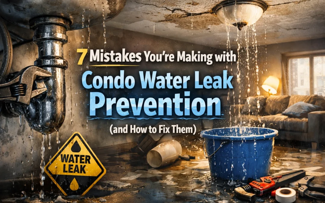 7 Mistakes You’re Making with Condo Water Leak Prevention (and How to Fix Them)