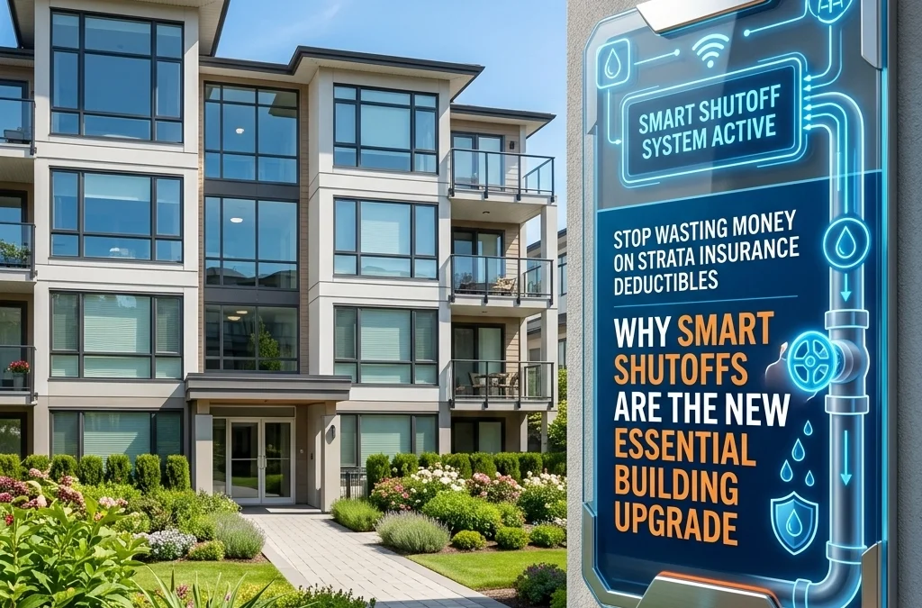 Stop Wasting Money on Strata Insurance Deductibles: Why Smart Shutoffs are the New Essential Building Upgrade