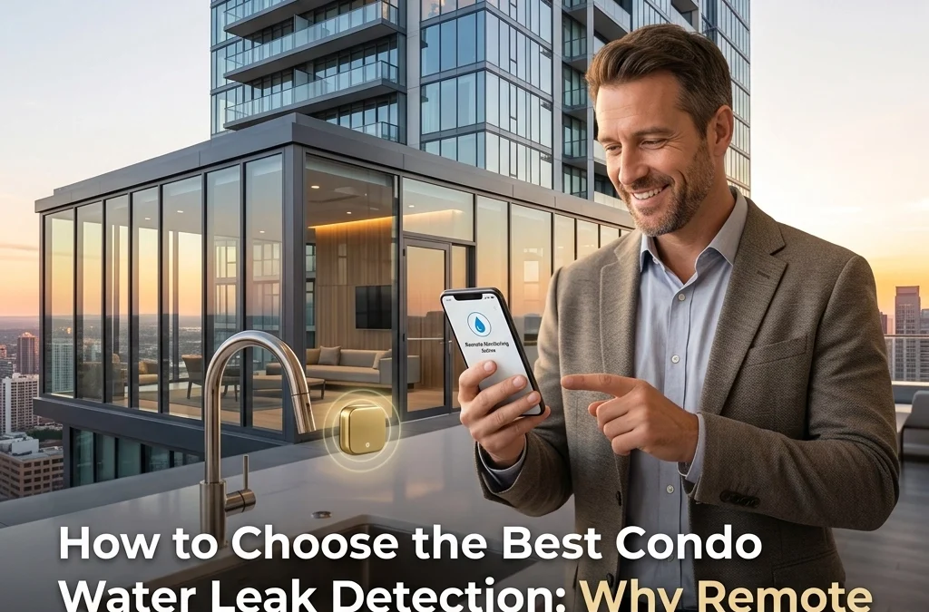 How to Choose the Best Condo Water Leak Detection: Why Remote Monitoring and Gold Probes Are Your Building’s Best Friends