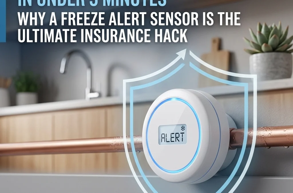 Total Water Security Explained in Under 3 Minutes: Why a Freeze Alert Sensor is the Ultimate Insurance Hack