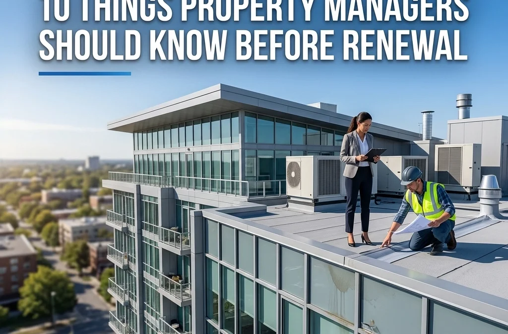 Looking for a Building Leak Solution? Here Are 10 Things Property Managers Should Know Before Renewal