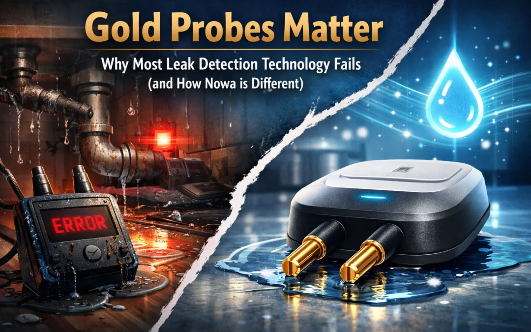 Gold Probes Matter: Why Most Leak Detection Technology Fails (and How Nowa is Different)