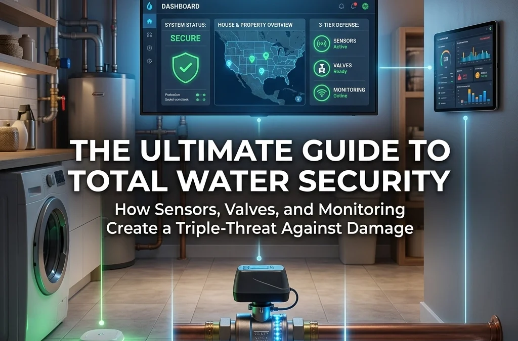 The Ultimate Guide to Total Water Security: How Sensors, Valves, and Monitoring Create a Triple-Threat Against Damage