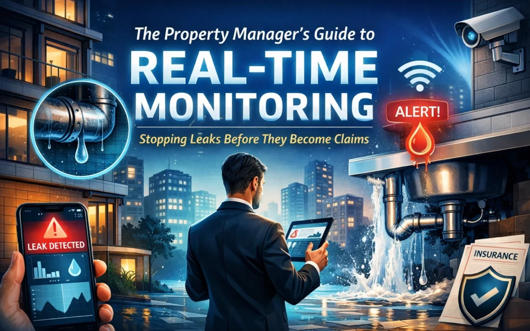 The Property Manager’s Guide to Real-Time Monitoring: Stopping Leaks Before They Become Claims