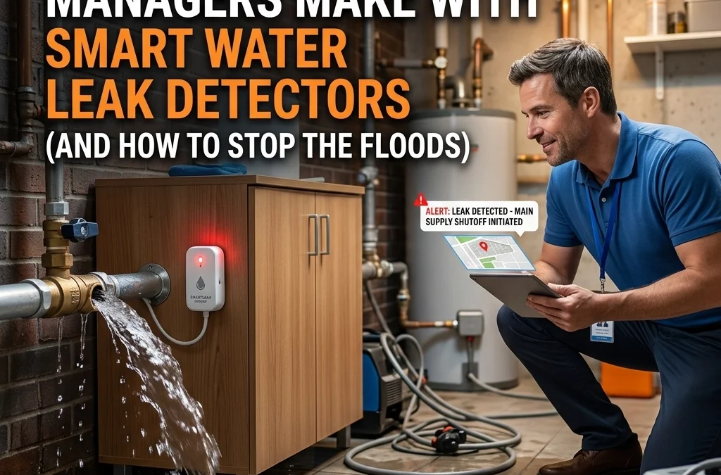 7 Mistakes Property Managers Make with Smart Water Leak Detectors (And How to Stop the Floods)
