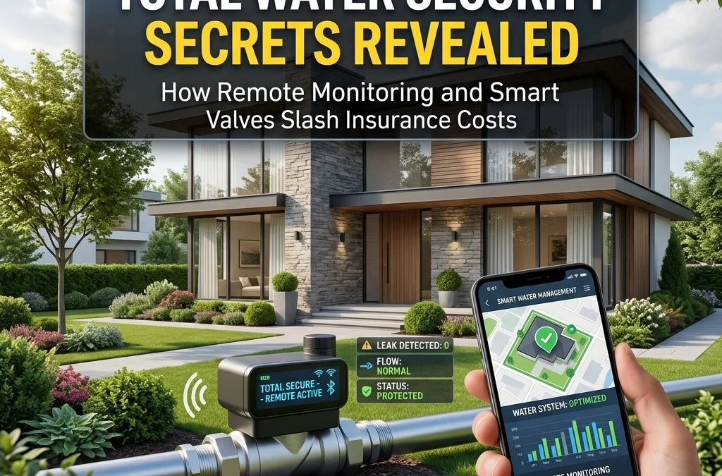 Total Water Security Secrets Revealed: How Remote Monitoring and Smart Valves Slash Insurance Costs